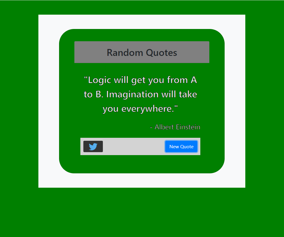 Random Quote Generator